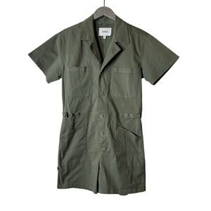Pistola Green Utility Parker Romper